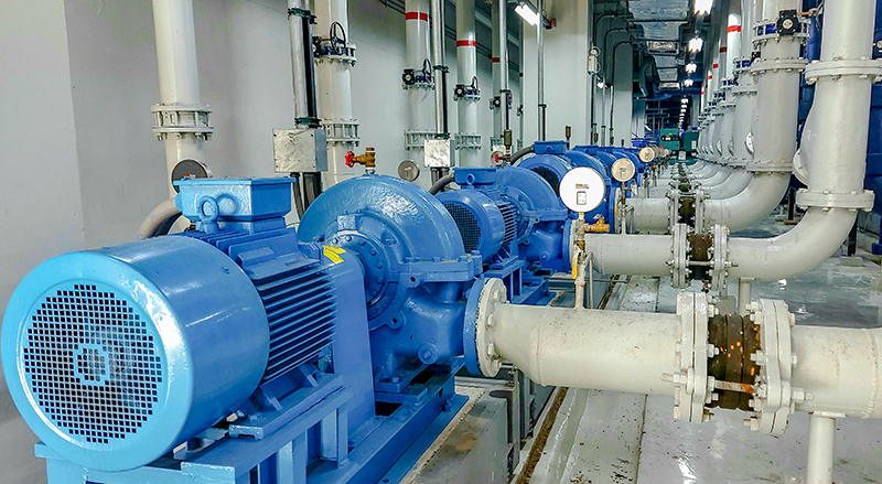 electro mechanical pumping stations